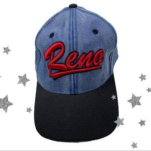 Fahrenheit Reno Nevada Jean Baseball Cap